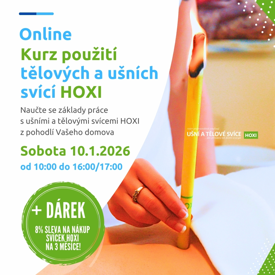 Online kurz použití HOXI svící